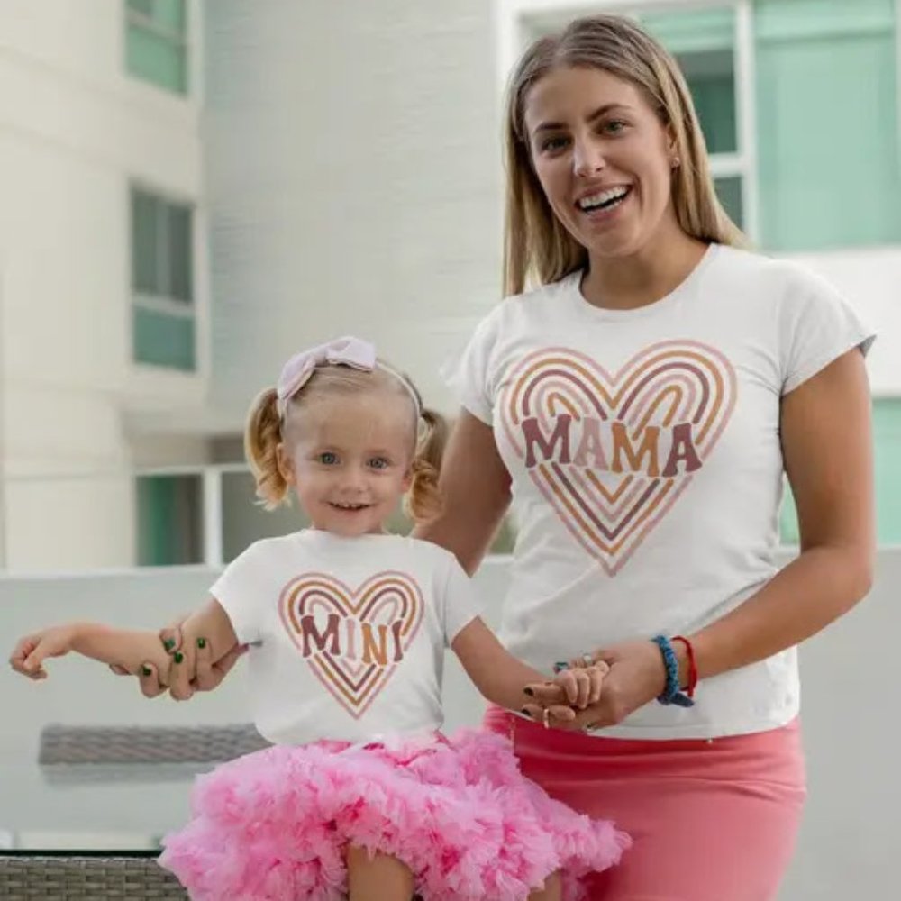 Mama & Mini Heart Graphic Tee